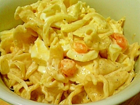 簡単おいしい!パスタたまごサラダ